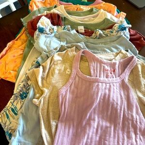 Size 6 Little Girl Tops / Shirts Bundle